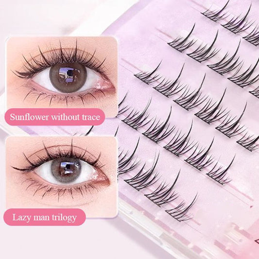 Waterproof Glue-free Realistic False Eyelashes